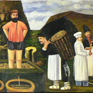 Feast At Vintage Time - Niko Pirosmani